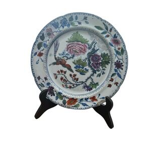 Early 19th Century Davenport Stone Plate Flying Bird Anchor c.1810-1820